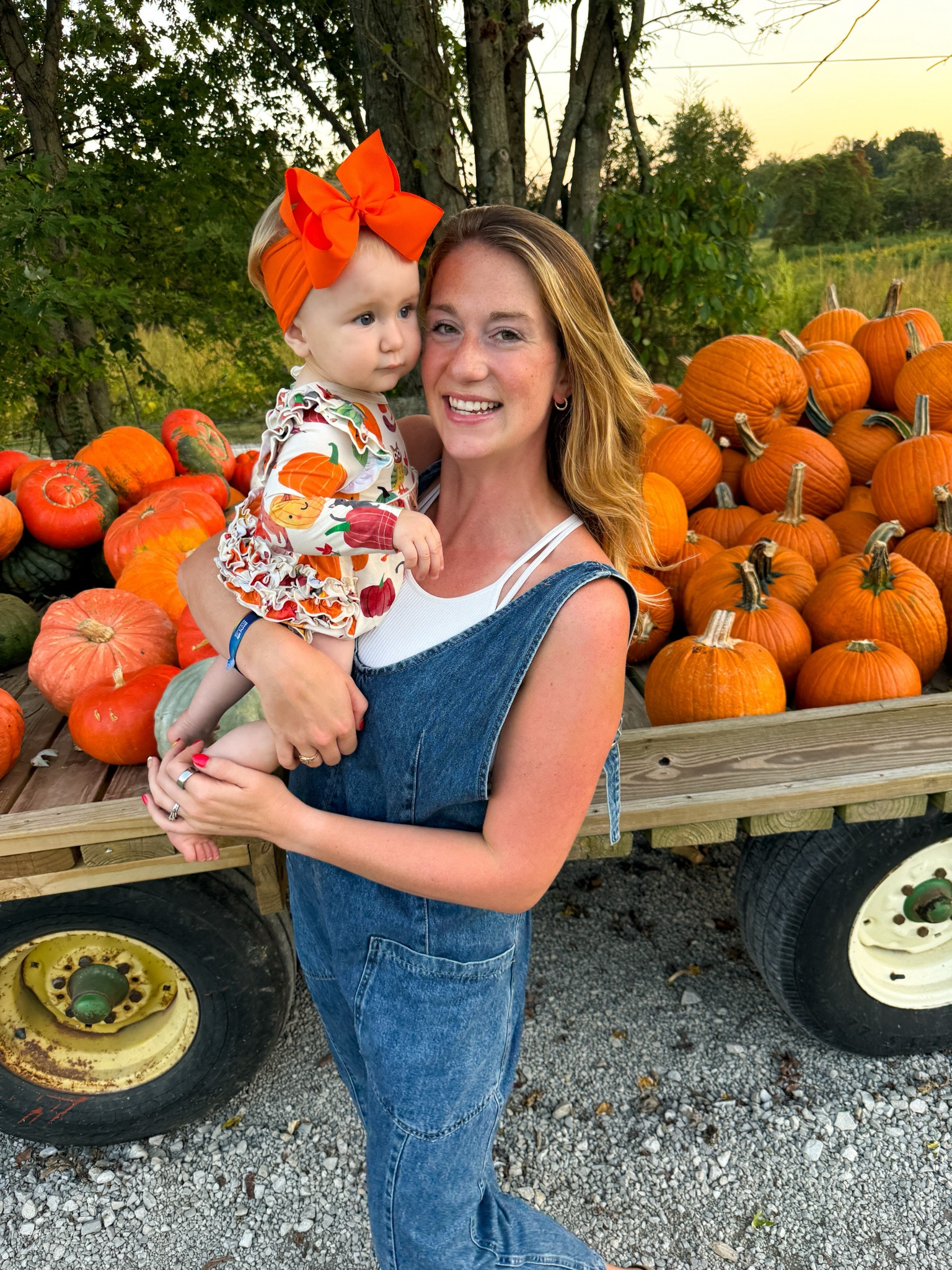 my little pumpkin pie 🎃 

this denim jumpsuit is one of my most worn closet staples, in a size small! And baby’s bubble romper is bamboo on major sale for Black Friday! 

#LTKBaby #LTKmomlife #LTKCyberWeek