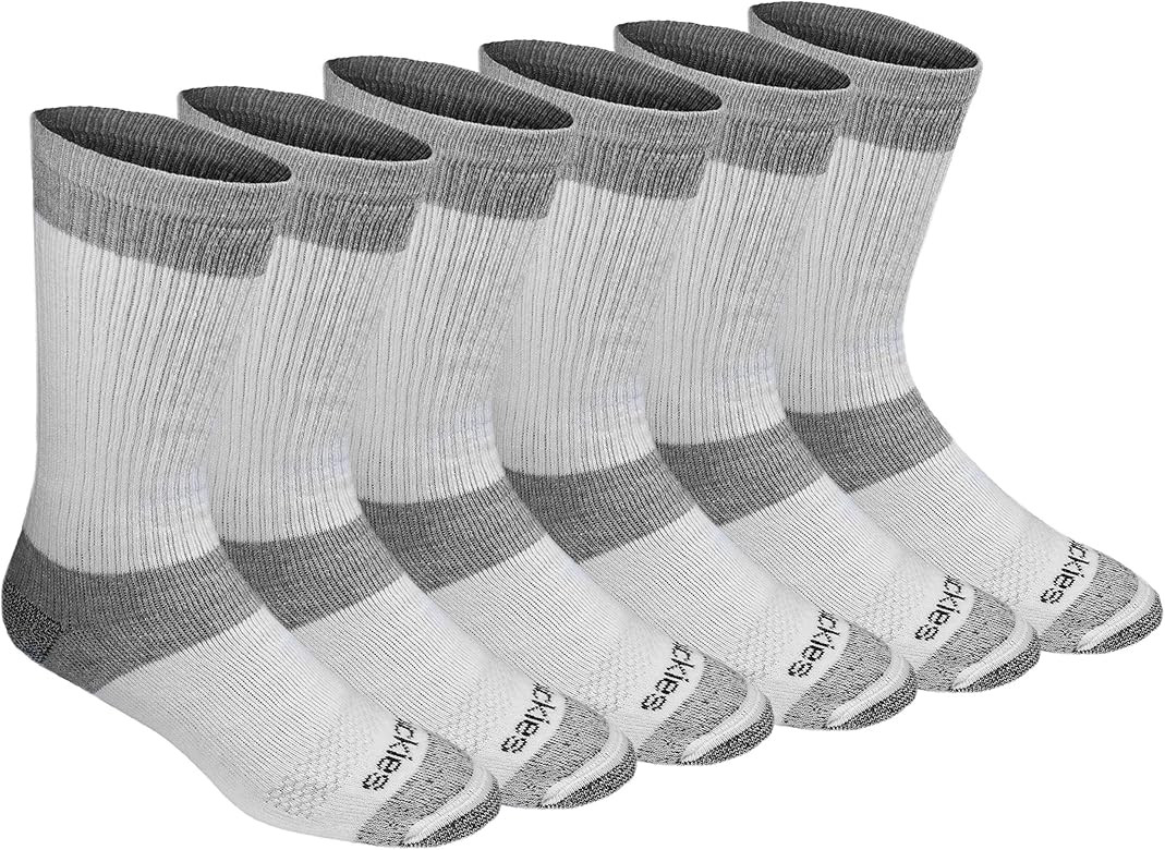 Dickies Men's Dri-tech Moisture Control Crew Socks Multipack | Amazon (US)