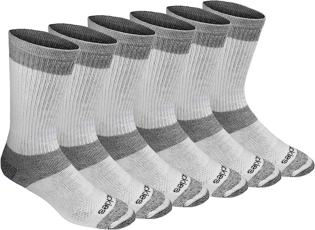 Dickies Men's Dri-tech Moisture Control Crew Socks Multipack | Amazon (US)