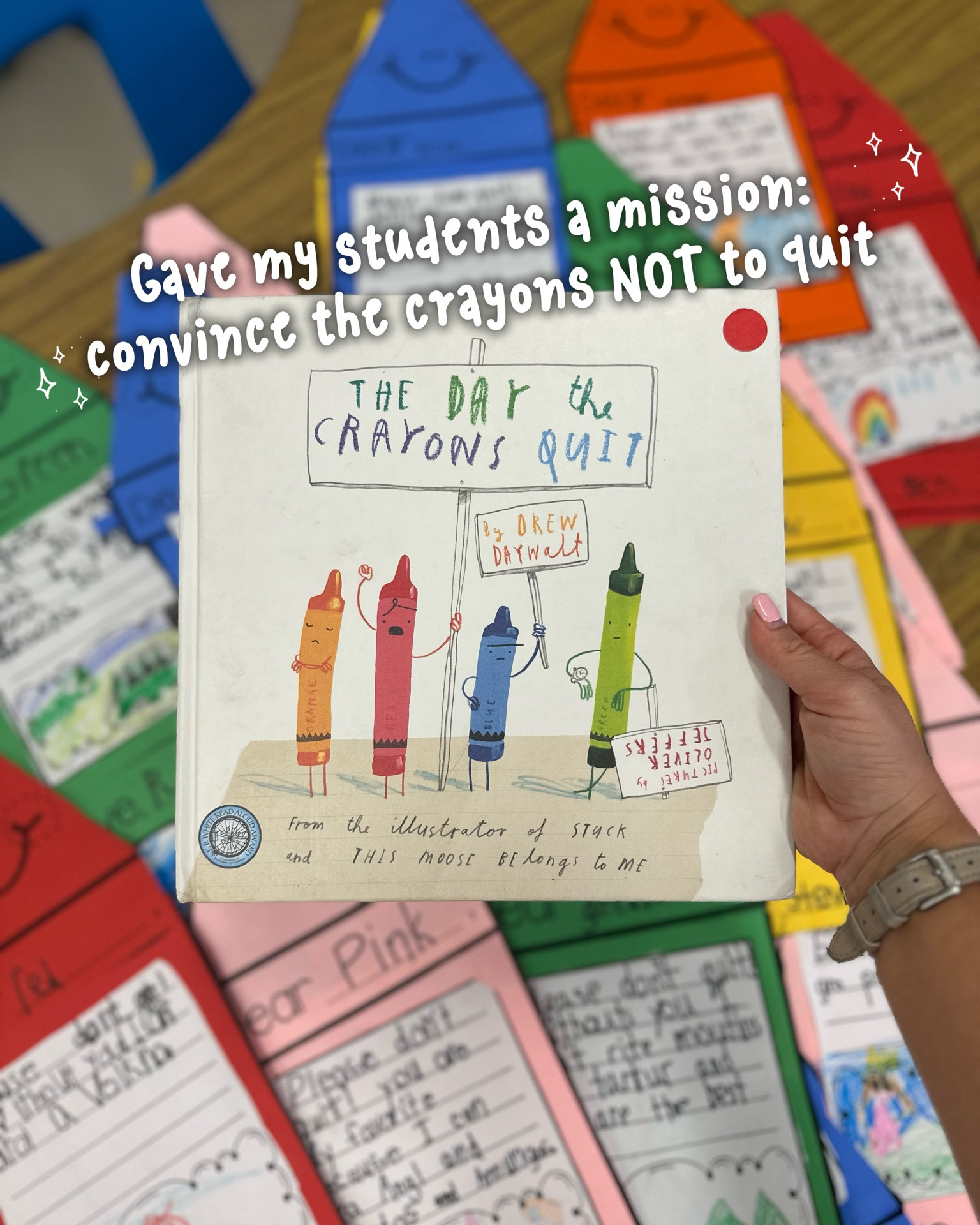 My students love this book! The Day the Crayons Quit 🖍️ there are so many other cute books in this series

#LTKdayinmylife #LTKKids