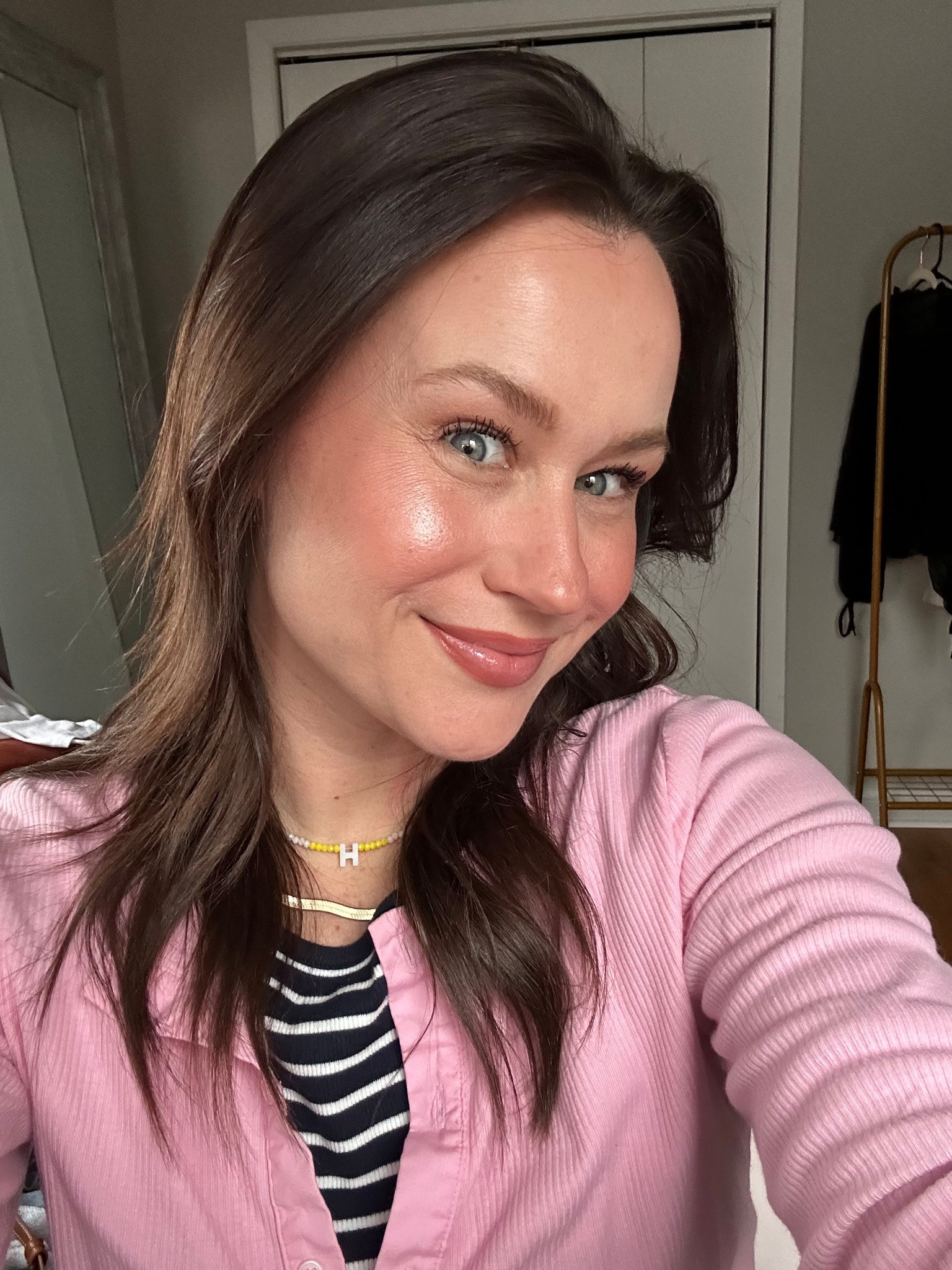 Tried out the new elf highlight today and this one is so good, beautiful. Would be a great addition to your spring makeup bag  Paired with covergirl cream blush in nude flush #drugstoremakeup #makeupfavorites 

#LTKmomlife #LTKBeauty #LTKspring