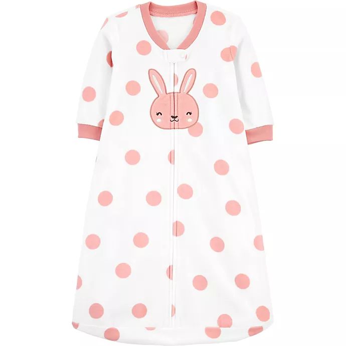 carter's® Bunny Fleece Sleep Bag in Pink/White | buybuy BABY | buybuy BABY