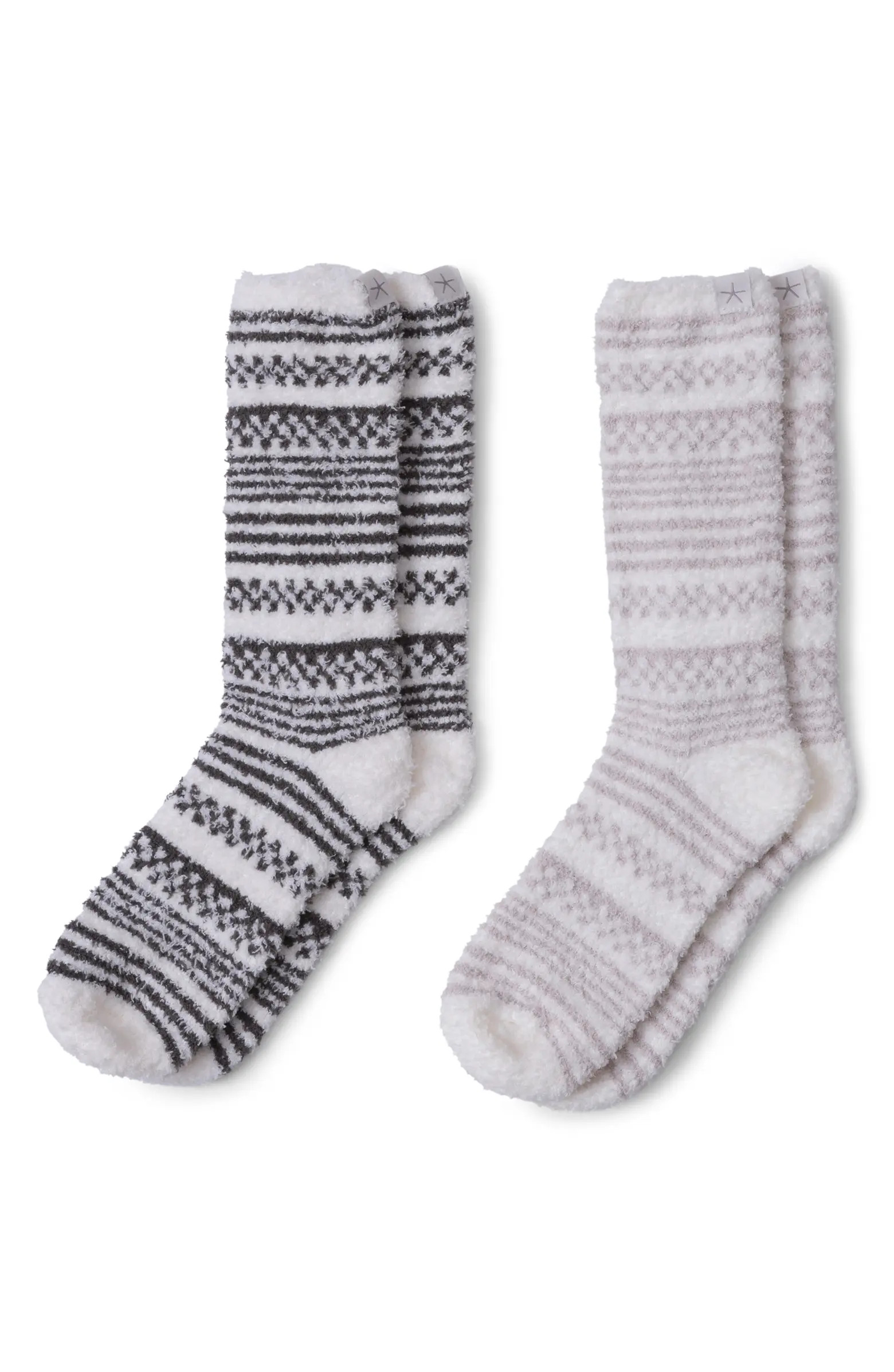 CozyChic™ Checkered Striped Socks | Nordstrom