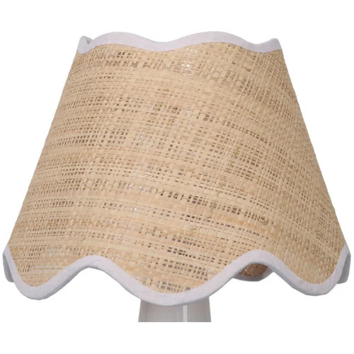 Pippa Ceramic & Rattan Table Lamp | Temple & Webster AU