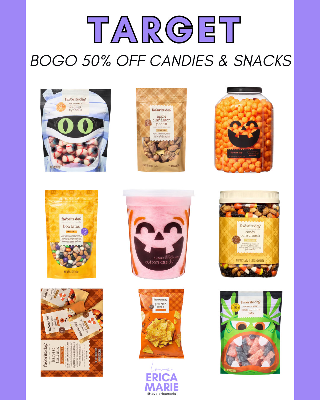 These Buy 1 Get 1 50% off candies and snacks are perfect if you have fall hosting on your calendar or you just need to stock up for movie nights!

#FallSnacks #MovieNight #FallHosting #CandySale #SnackCart #SpookySeason #FallFavorites 

 #LTKfoodie #LTKSeasonal #LTKSaleAlert