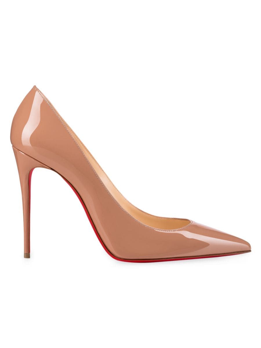 Kate 100MM Patent Leather Pumps | Saks Fifth Avenue