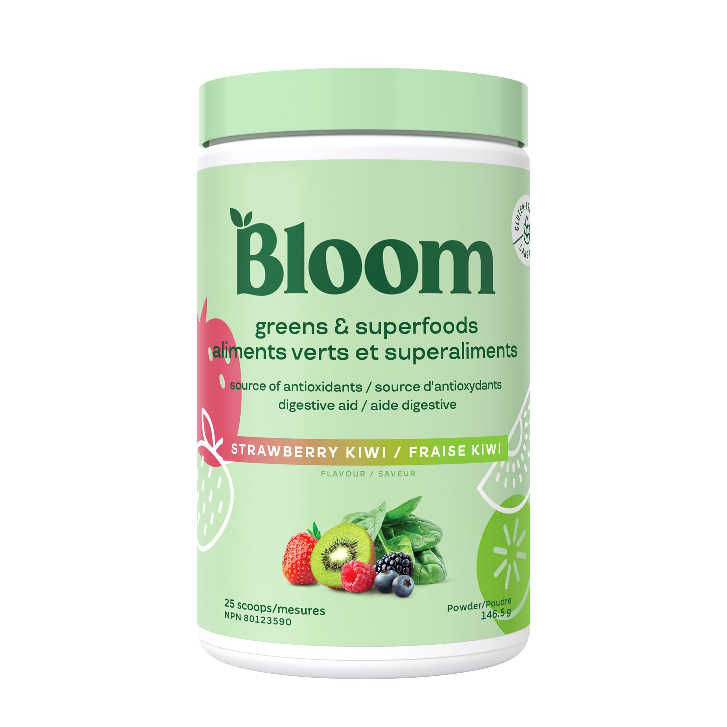 Bloom Nutrition Superfood Greens Powder, Digestive Enzymes with Probiotics and Prebiotics, Gut He... | Amazon (CA)