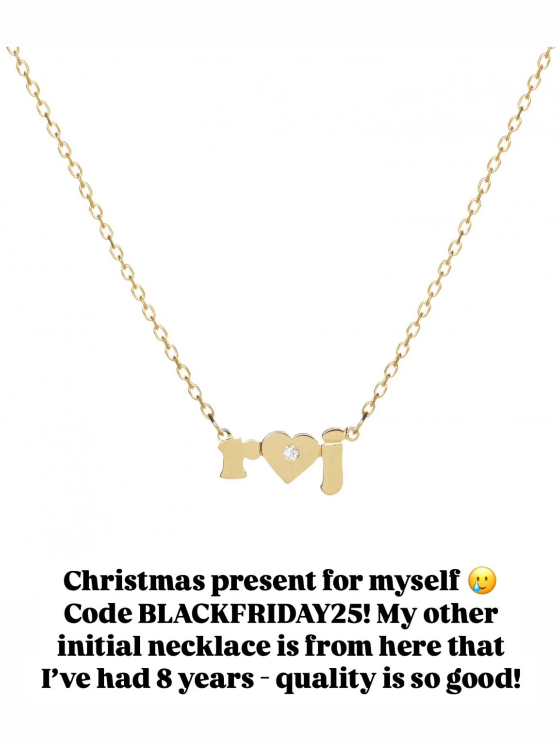 Initial necklace. Christmas gift for her. Gift idea for her. I ordered the 17” in gold. 

#LTKHoliday #LTKCyberWeek #LTKGiftGuide