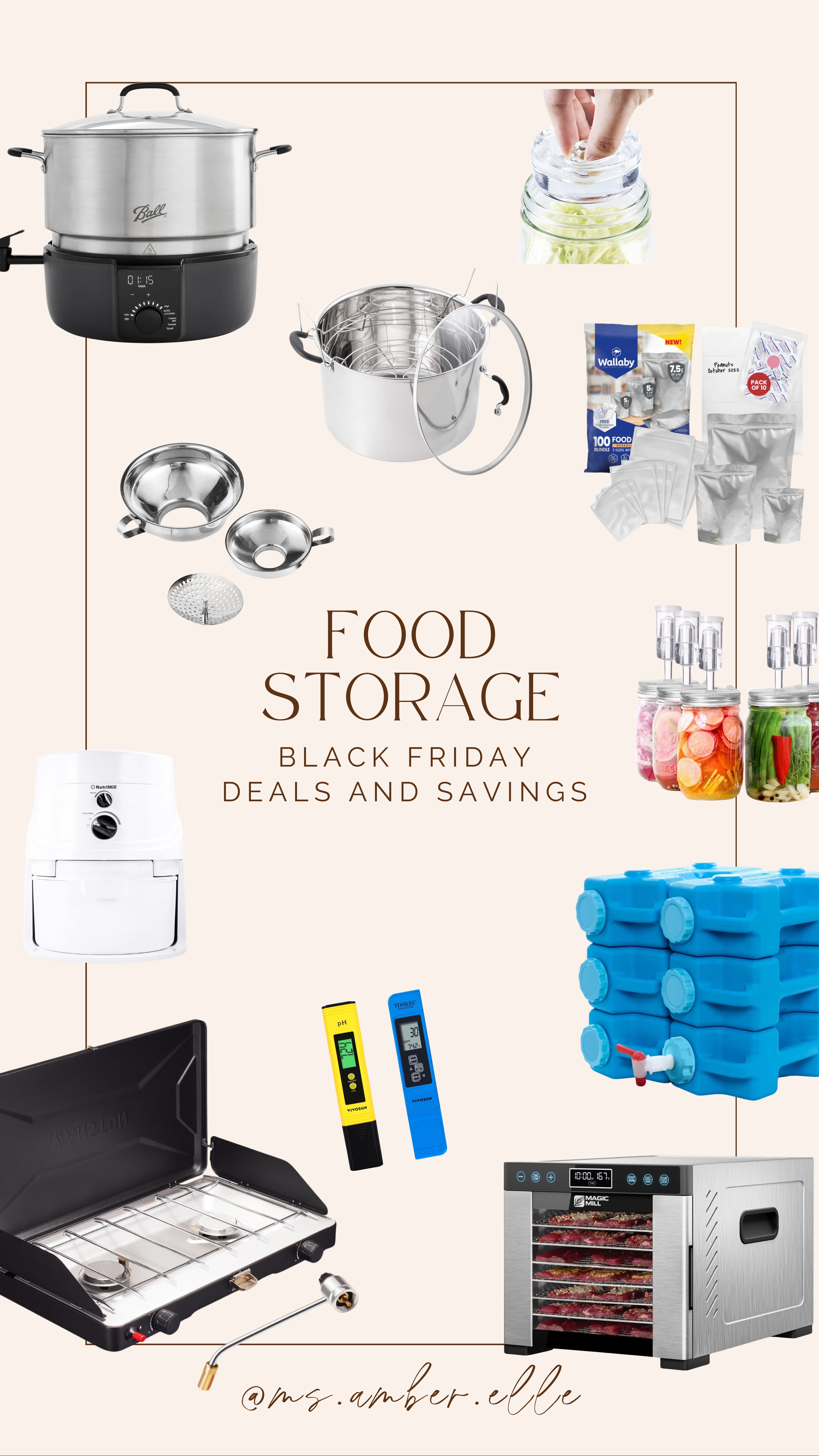 Black Friday deals and savings for emergency preparedness food storage. 

 #LTKCyberWeek #LTKSaleAlert #LTKFindsUnder100