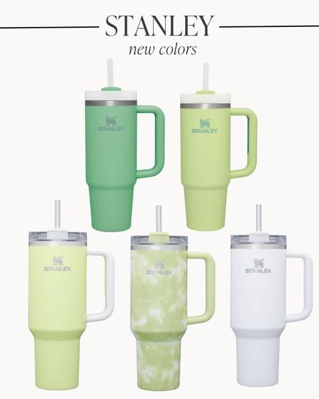 New Stanley Quencher colors on Stanley’s website and at Target! Linked all the colors that are still in stock! 

#LTKSeasonal #LTKunder100 #LTKFind