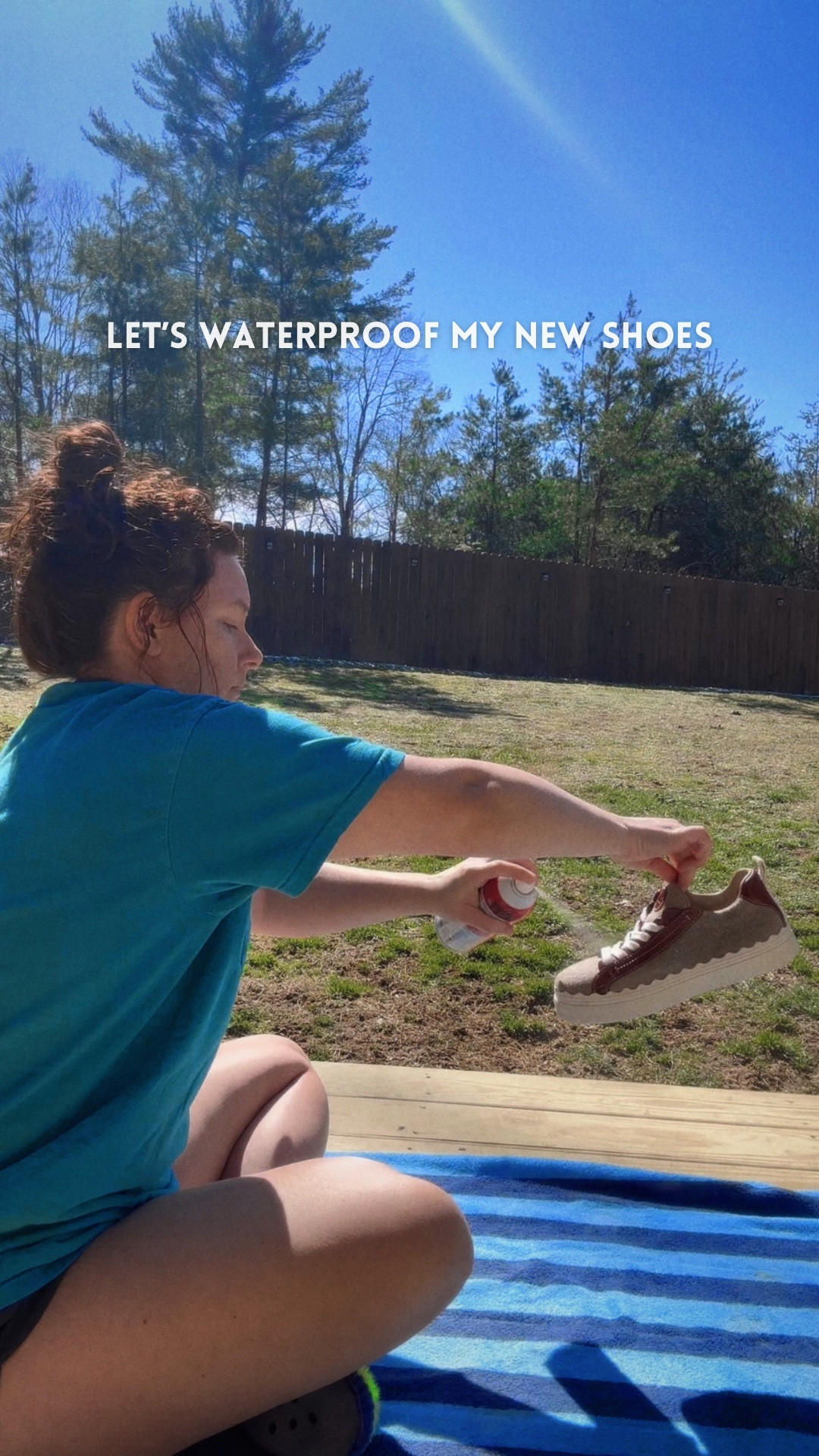 a little shoe maintenance 👌🏻


#sneakers #designersneakers #scotchguard #shoehack #waterproofingshoes

#LTKStyleTip #LTKWatchNow #LTKShoeCrush