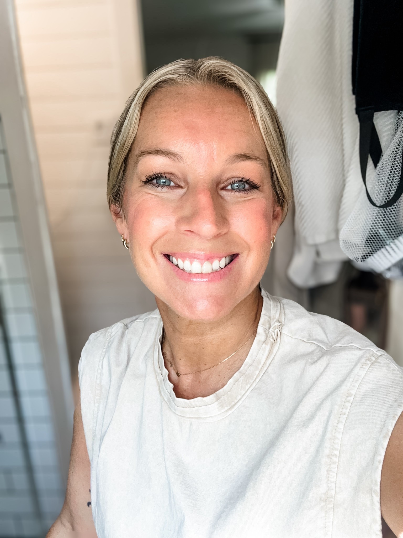 Makeup shades:
Foundation: medium
Blush: sprinkle
Lip: Lucia
Eye: taupe


#LTKOver40 #LTKgrwm #LTKBeauty