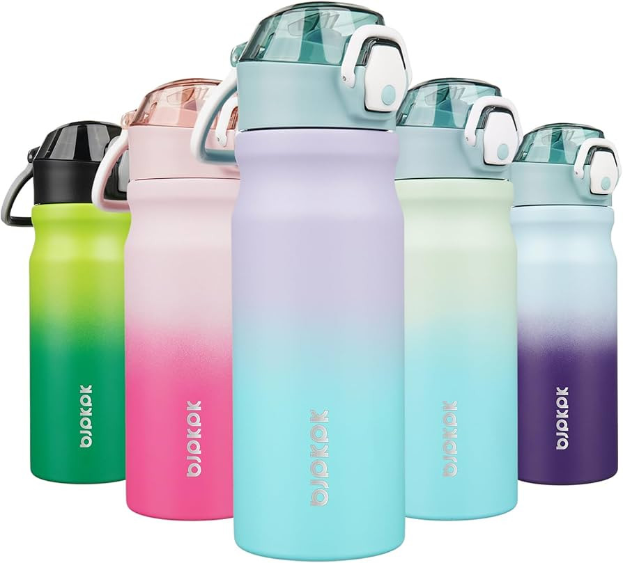 BJPKPK Oasis Stainless Steel Water Bottle 18oz With Leak Proof Lockable Lid | Amazon (US)