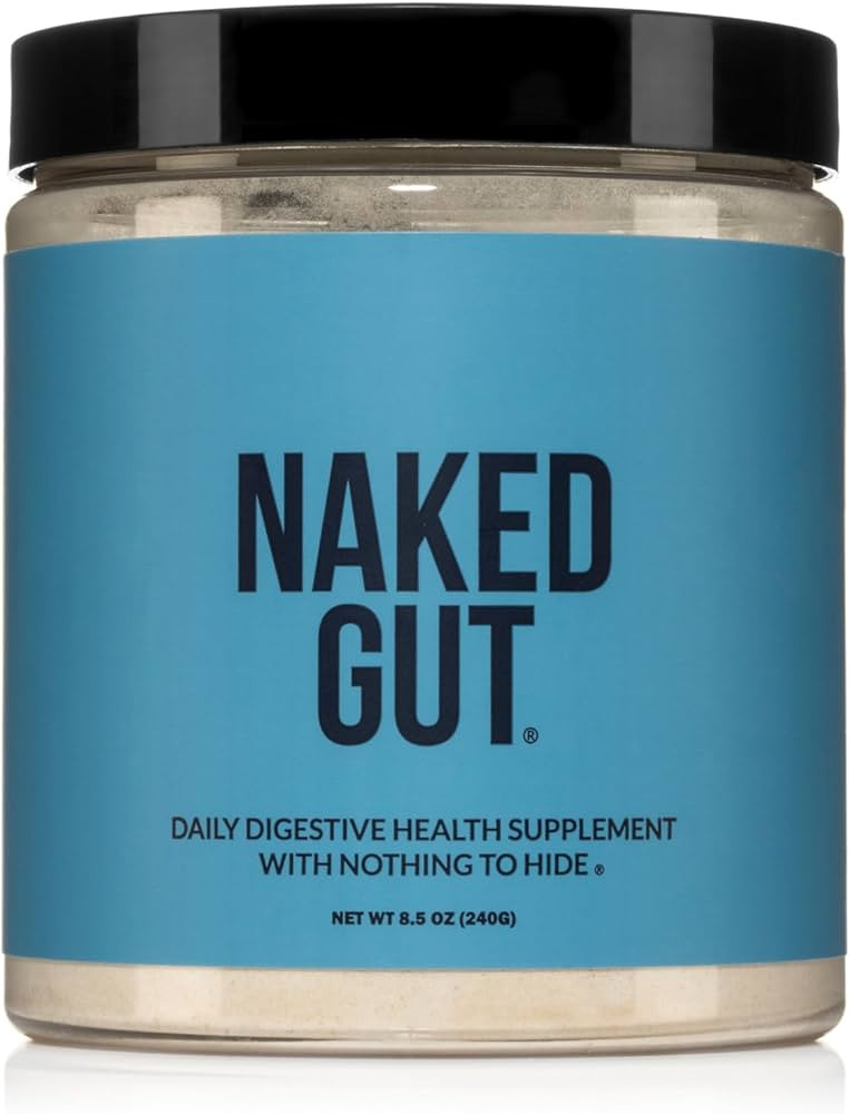 Naked Gut - Daily Gut Health Supplement - Natural Gut Health Powder for Gut Cleanse, Digestive Su... | Amazon (US)