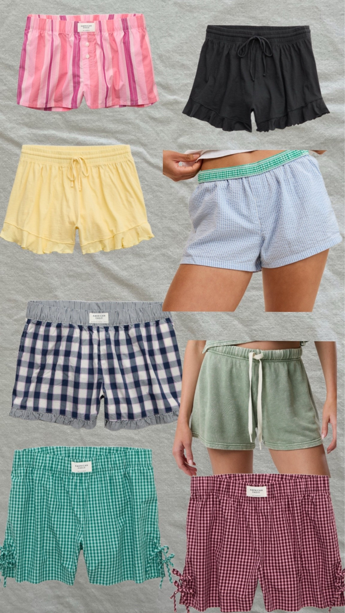 Summer spring shorts super comfy. Gingham, yellow, green, bows, and so much more and for such a good price! These are on sale!

#LTKSaleAlert #LTKootd #LTKMidsize