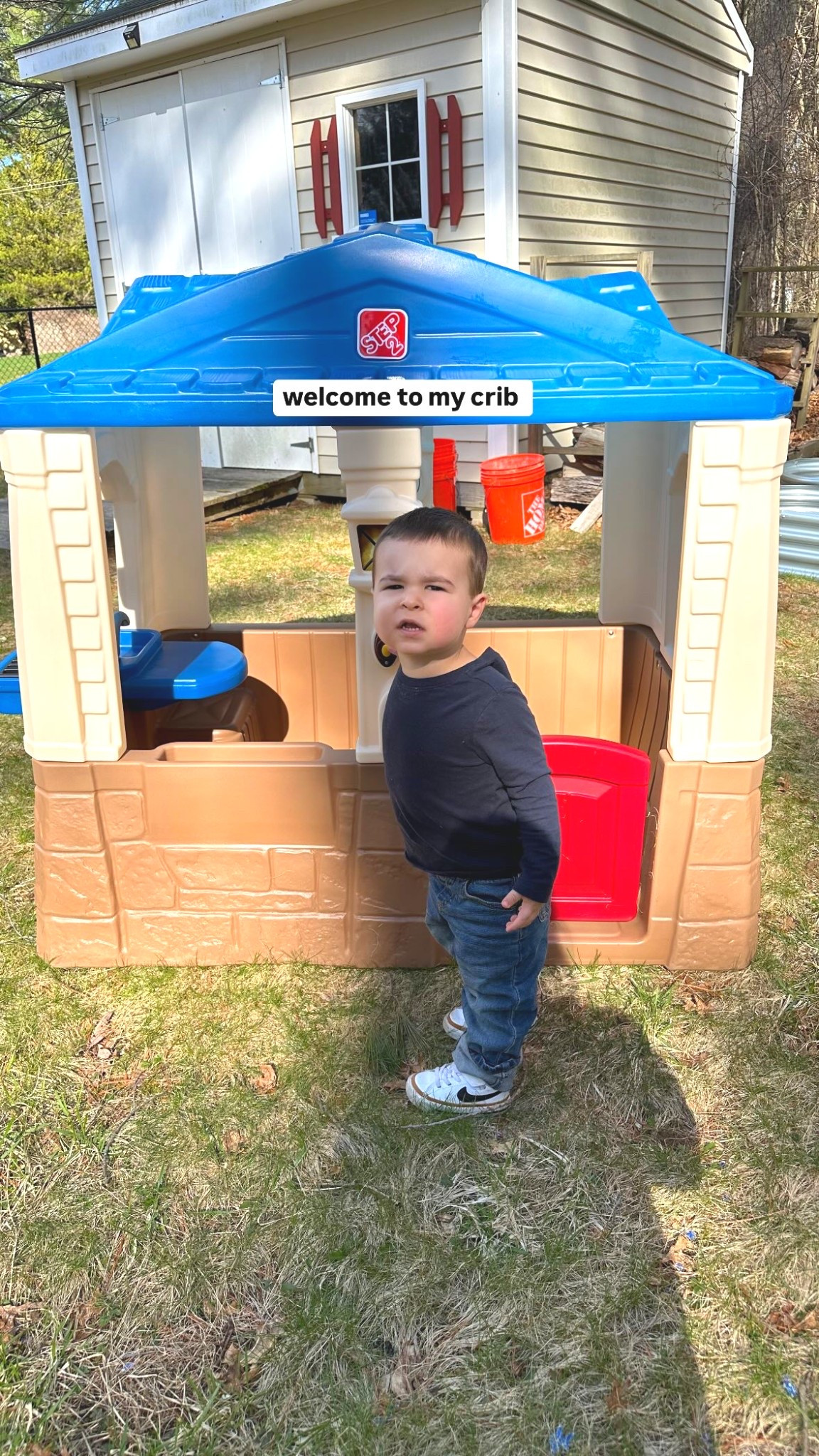 welcome to my crib!
finally put together Kane’s toy cottage, so cute!

#LTKSeasonal #LTKFamily #LTKKids