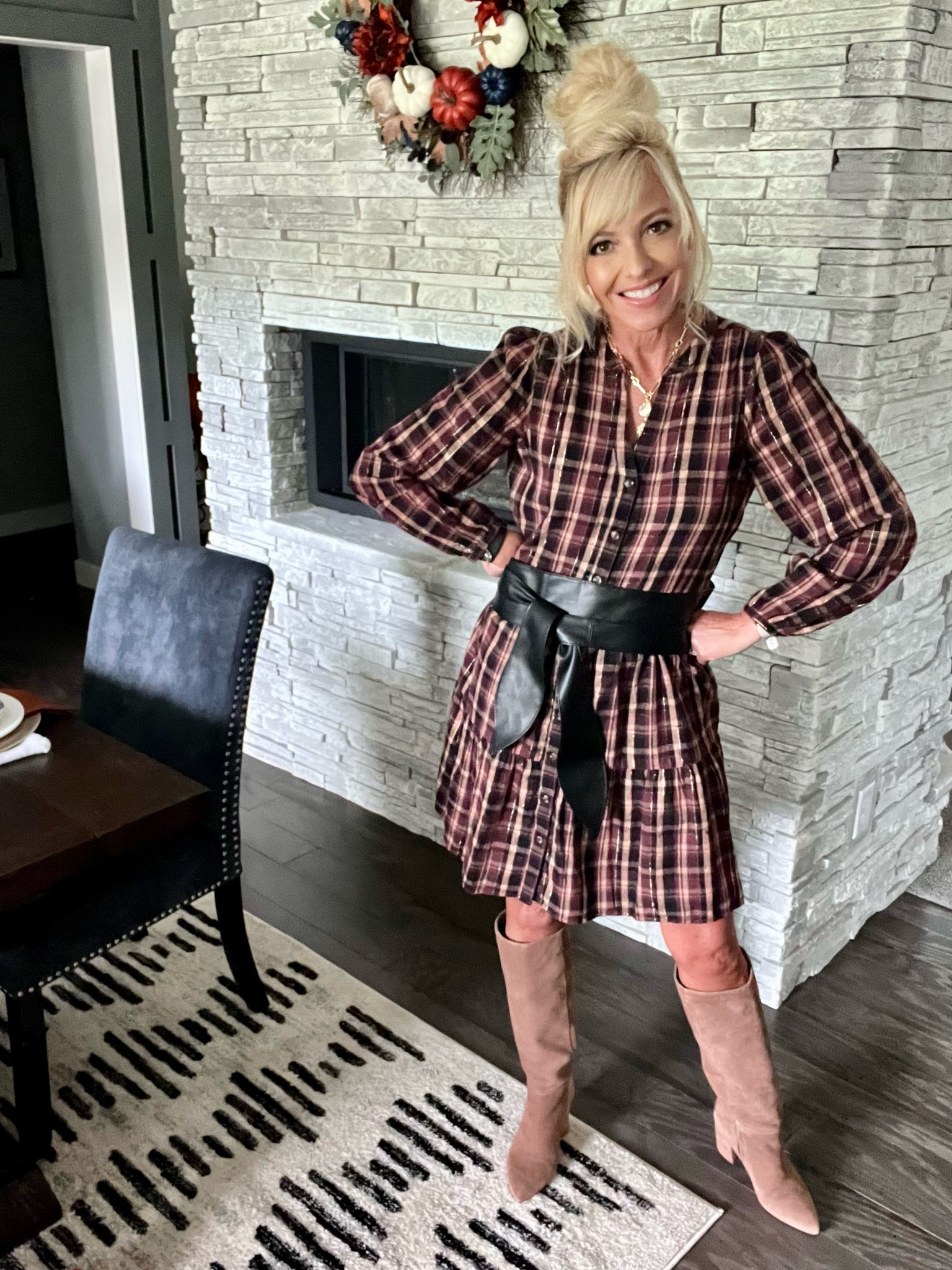 Hello Plaid dress of my dreams and under $20! #walmartfind so good! #LTKUnder25 #fallfashion

#LTKstyletip #LTKshoecrush #LTKfindsunder50
