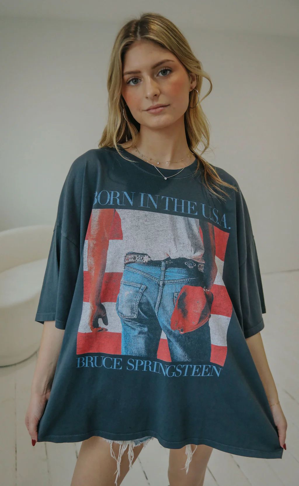 daydreamer: bruce springsteen born in the usa one size tee | RIFFRAFF