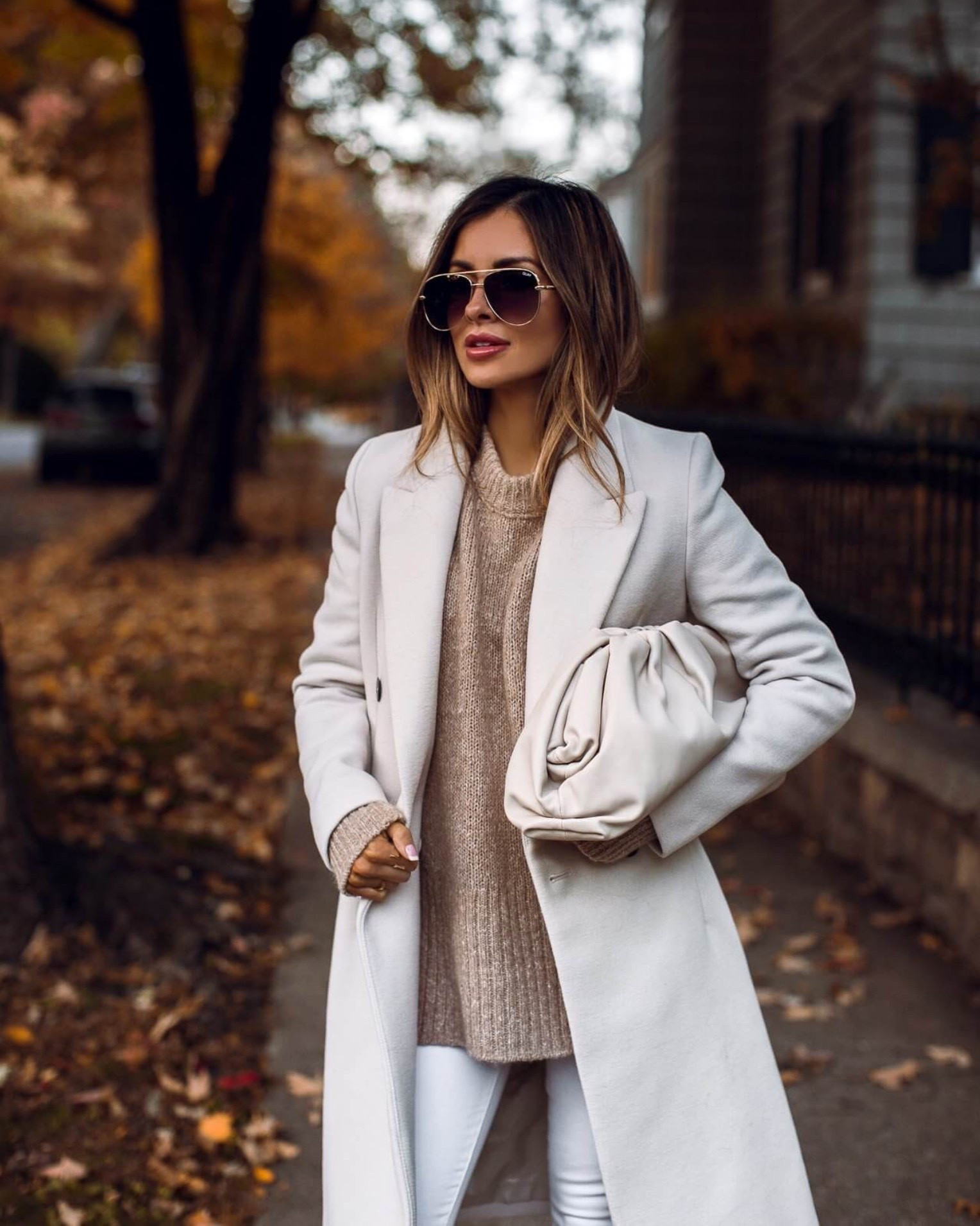 Favorite fall coats / fall workwear
Mango ivory coat back in stock