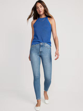 High-Waisted Rockstar Super-Skinny Jeans for Women | Old Navy (US)