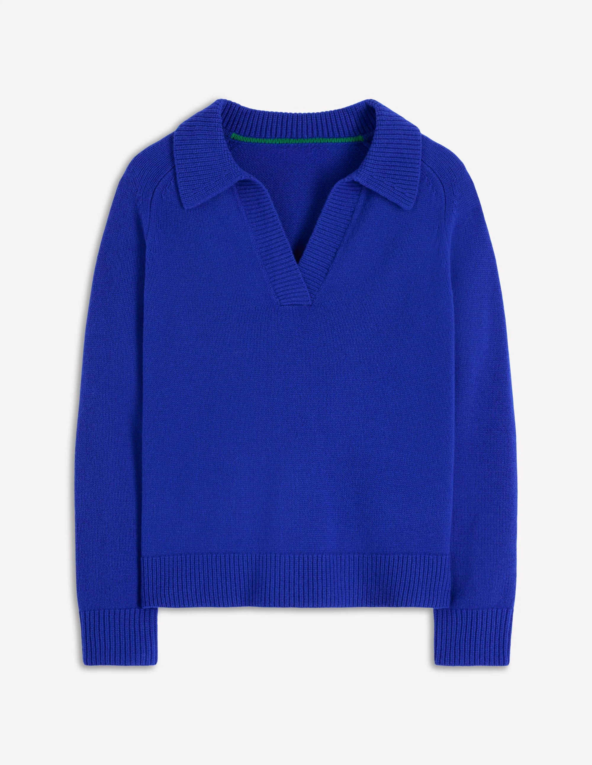 Marion Merino Henley Sweater-Blue Heron | Boden (US)