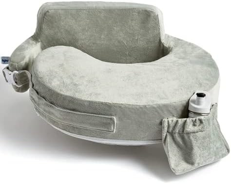 My Brest Friend Super Deluxe Nursing Pillow for Breastfeeding and Bottlefeeding with Lumbar Suppo... | Amazon (US)