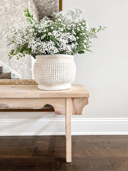 I love this aged vases/ aged pot/ rustic vessel! It’s one of my favorites and it’s back in stock. And some fresh flowers and you have a beautiful look for spring. 

#LTKhome #LTKstyletip #LTKFind
