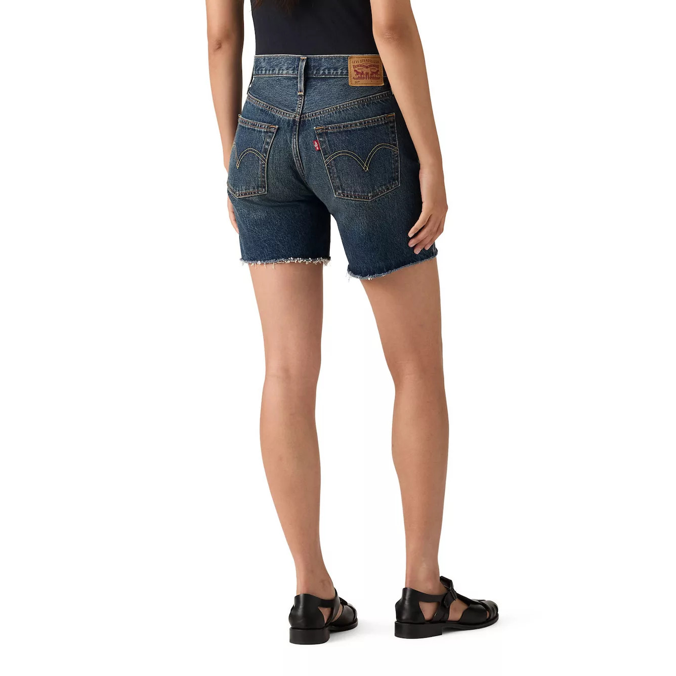 Women's Levi's\u00ae 501\u00ae Original High-Rise Mid-Thigh Jean Shorts | Kohl's