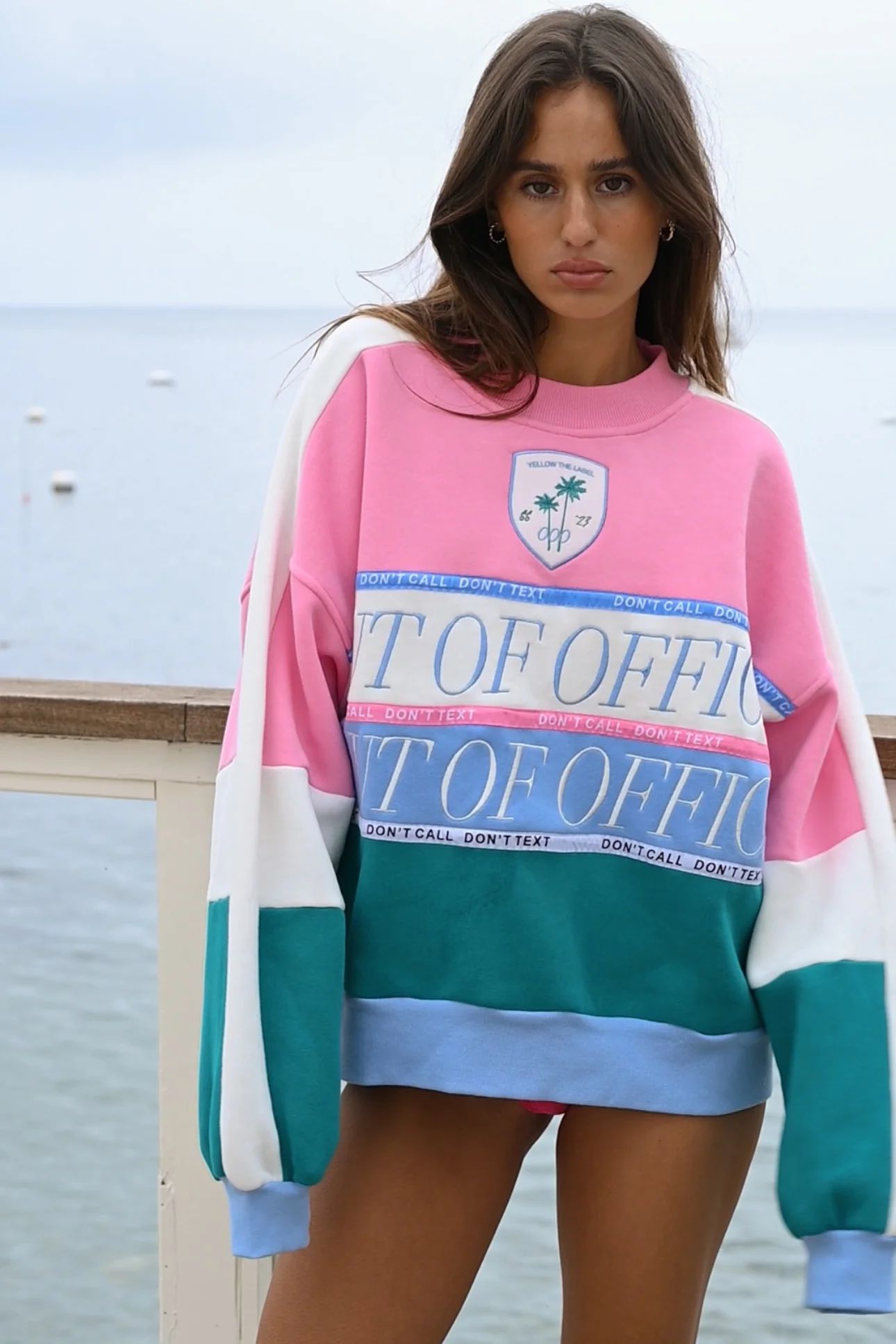 OOO Club Oversized Sweatshirt | YLLW The Label