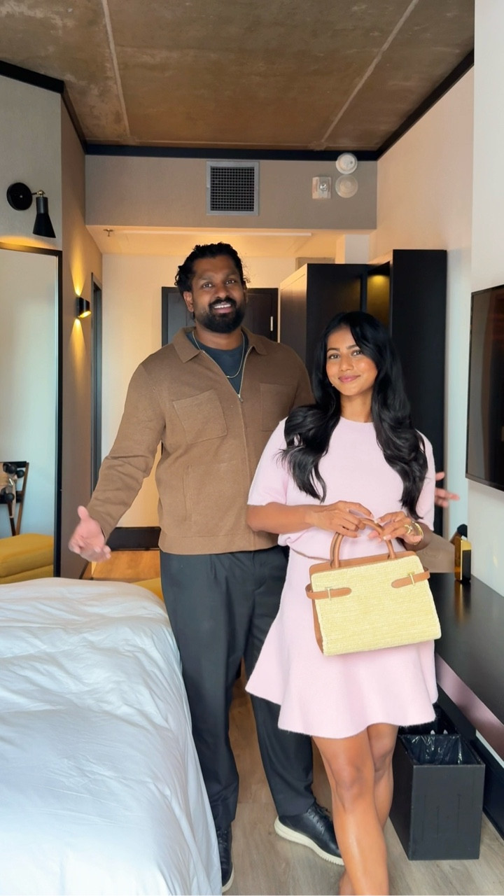 get dressed with us for dinner in Old Port of Montréal! 🍝 
 
Deya’s Outfit 
Set: @dynamiteclothing 
Shoes: @zara 
Purse: @letanneur 
 
Pip’s Outfit  
Pants & Sweater: @rw_co 
Shirt: @zara 
Shoes: @dswcanada 
 
 
 
 
#getdressedwithus #gdwm #fashion #couples #outfitideas #montreal #outfits #couple #grwm