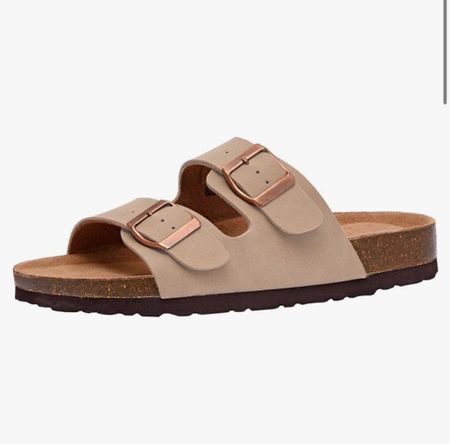 Amazon Birkenstock dupes - so comfy and cushioned! 

Sand, taupe, dupe, Birkenstock, sandals, casual sandals 

#LTKunder50 #LTKshoecrush #LTKstyletip