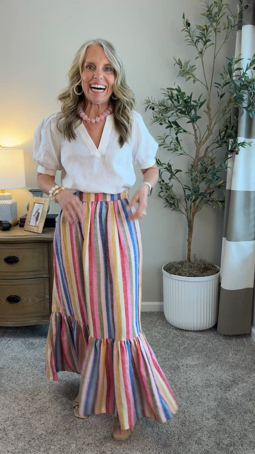 @Boden (US) linen. IYKYK!
Wearing size 4 skirt, but would go down to 2 and XS shirt. Both pieces have endless styling possibilities for work, church, showers, vacation 
Use LISA10 On Gibsonlook

#LTKMothersDay #LTKOver40 #LTKWorkwear
