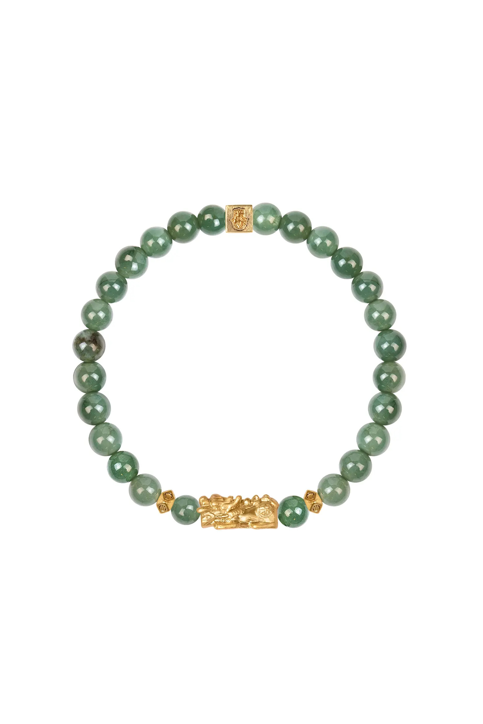 Women's Jade Gold Plated Dragon Charm Feng Shui Bracelet - Untamed Spirit (Women) | Nordstrom | Nordstrom