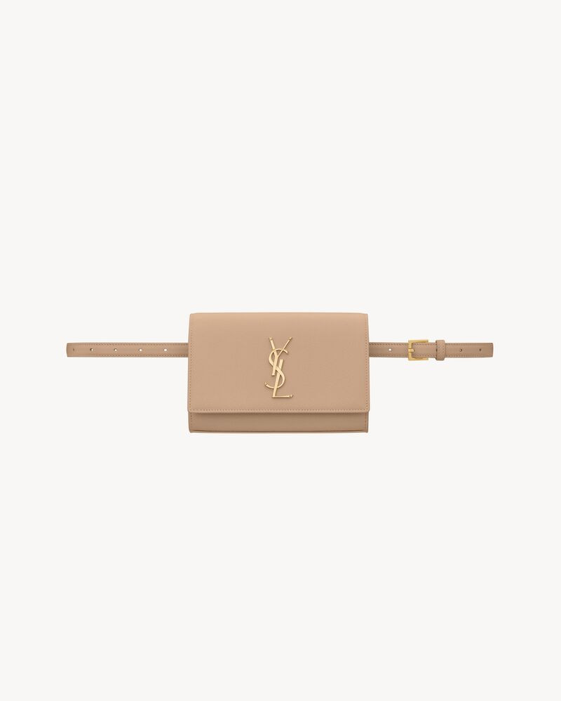 kate belt bag in grain de poudre-embossed leather | Saint Laurent Inc. (Global)