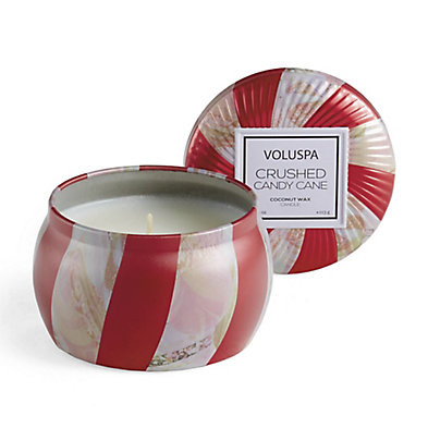 Voluspa Crushed Candy Cane Candle Collection | Frontgate