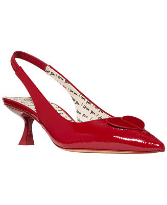 kate spade new york Women's Lover Slingback Kitten Heels - Macy's | Macy's