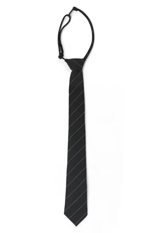 Naked Wardrobe Pinstripe Tie in Black at Nordstrom | Nordstrom