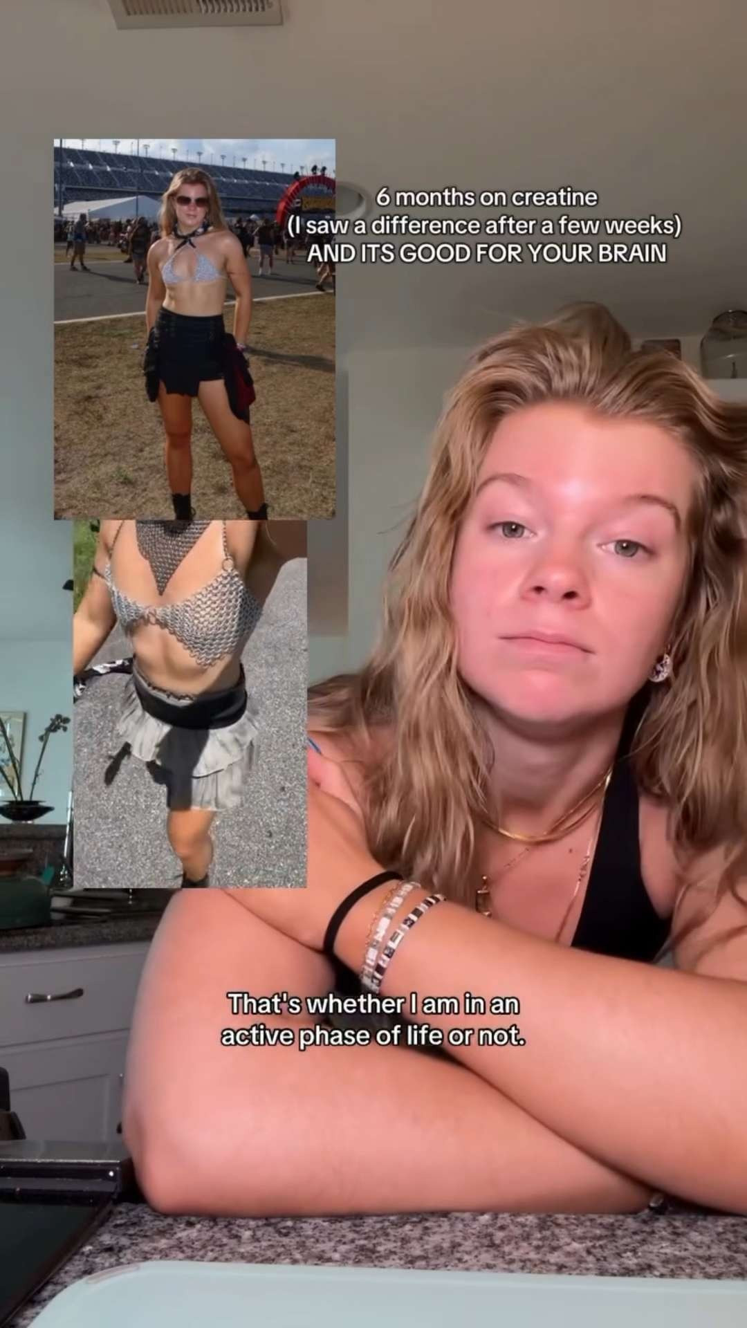 Repeat after me: EAT. PROTEIN. FOR. YOUR. BRAIN. I linked my favorite creatine, + some other products (I couldn't tag the exact hair tool I use but I used a triple barrel waver to get my hair like this 🥰)

Fitness, wellness, creatine, protein, mental health, healthy lifestyle, gym, oura ring, sports bra, aminolean 

 #LTKmorningroutine #LTKselfcare #LTKActive