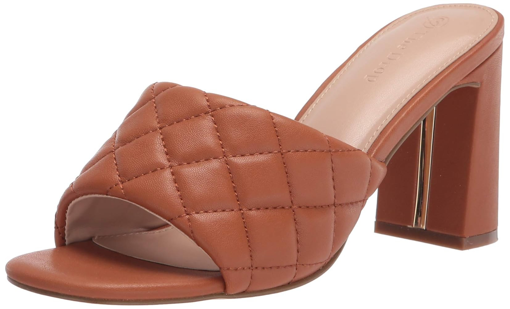 The Drop Women's Pattie High Block-Heeled Mule Sandal | Amazon (US)