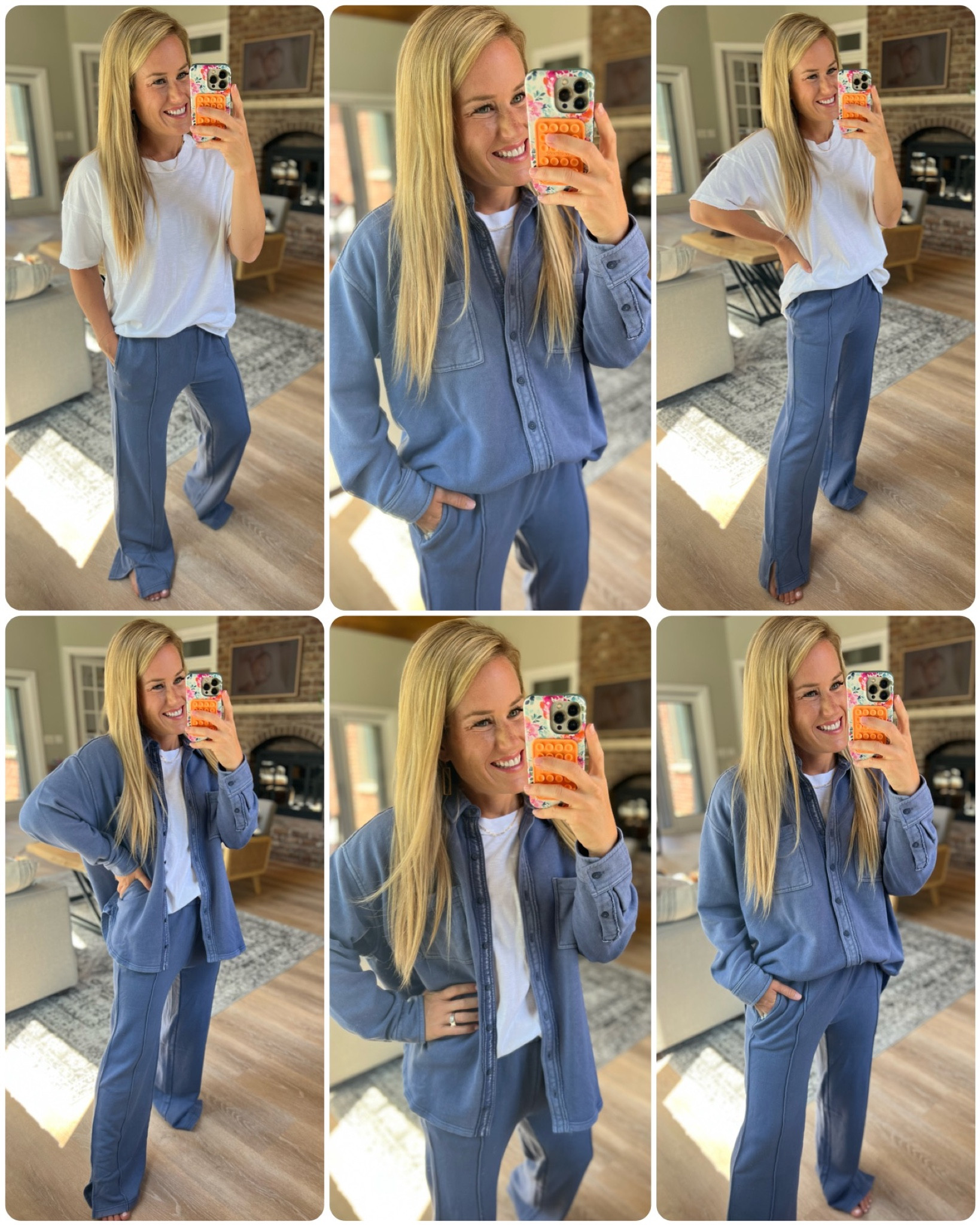 Aerie loungewear for the win! Perfect for comfort or travel! Size down in all— wearing XS. 
Mix and match
Pair with denim
American eagle 
Aerie 

#LTKU #LTKFind #LTKtravel