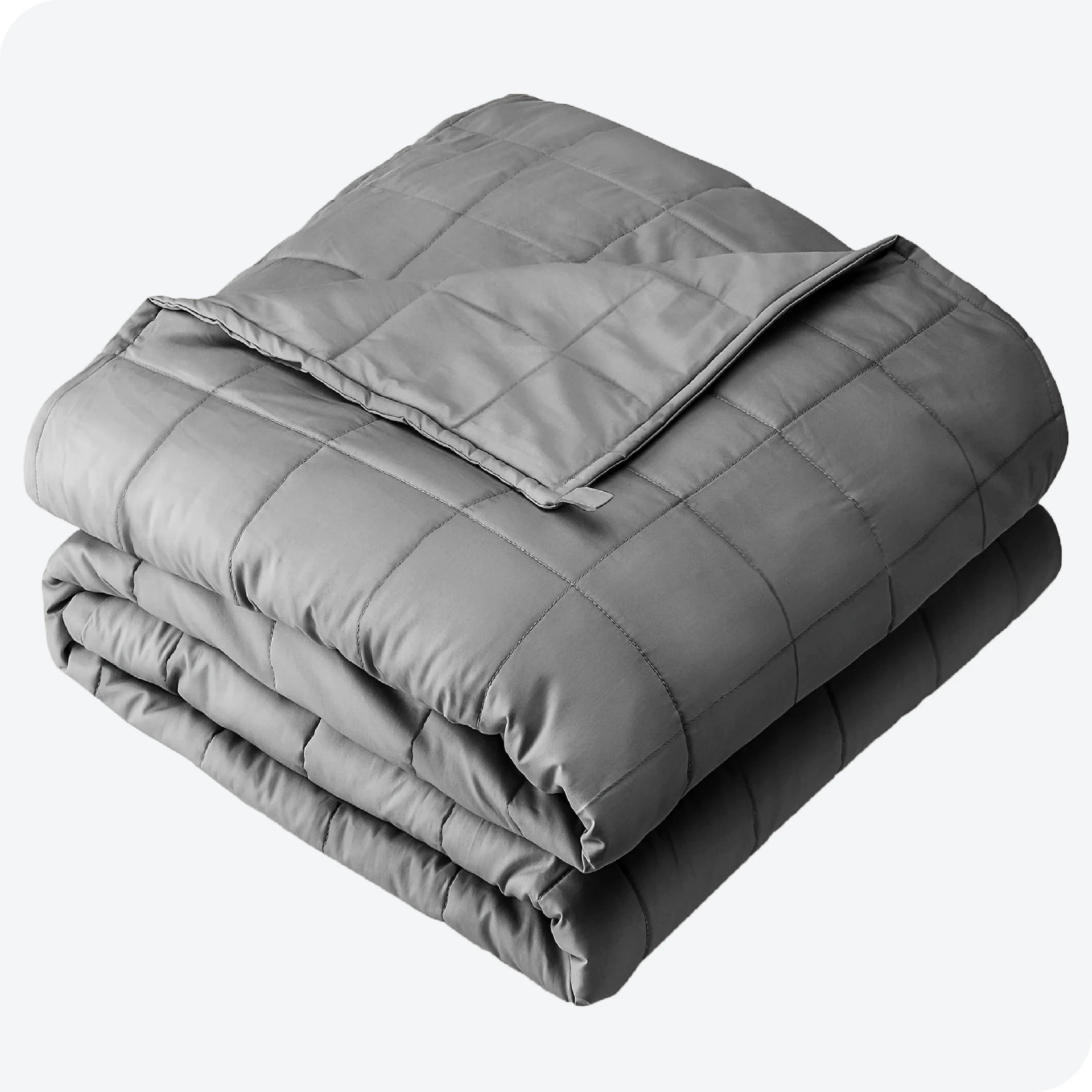 Bare Home 17 lbs Weighted Blanket for Adults - 60" x 80" - 210tc Twill Cotton, Light Gray - Walma... | Walmart (US)