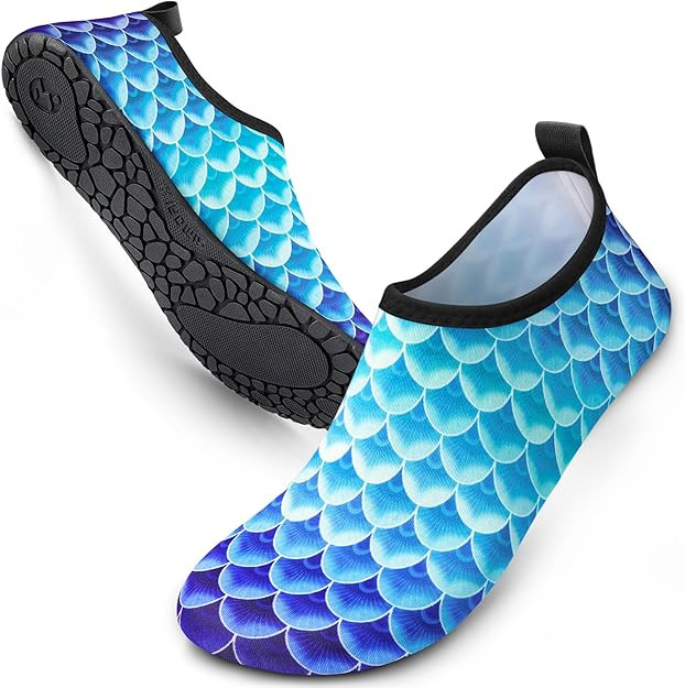 SIMARI Water Shoes Women Men Aqua Socks Beach Barefoot Quick Drying Aqua Aerobics Swim Pool Non S... | Amazon (US)