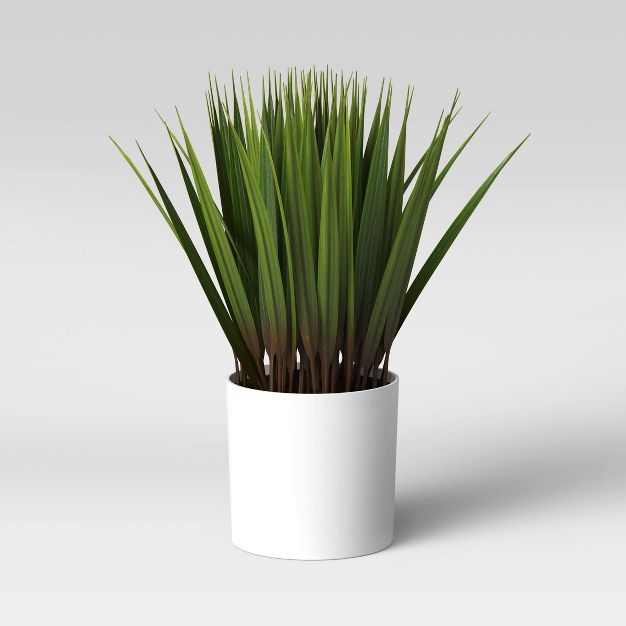 10&#34; x 6&#34; Artificial Grass Arrangement - Threshold&#8482; | Target