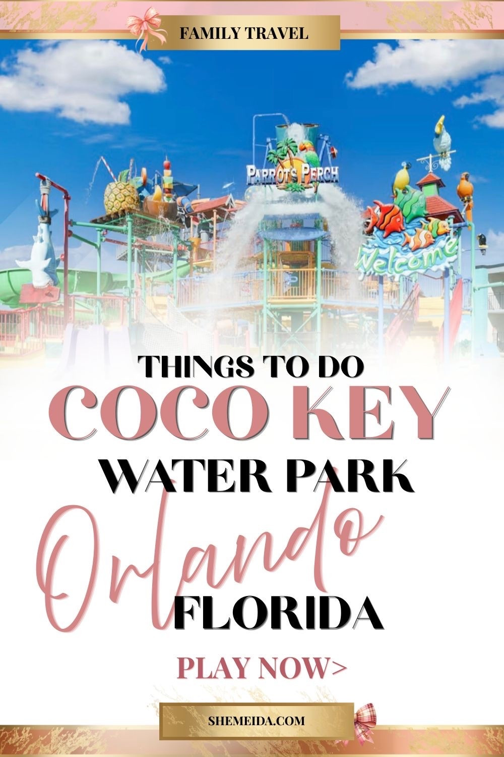 Things to do in Orlando Florida: Coco Key Water Park

Fun way to cool off on your Florida family vacation? Check out this family friendly water park, Coco Key! 14 water slides with a mix of high-speed slides for thrill-seekers and kiddie slides for younger go-getters, plus an interactive water-filled jungle gym, & poolside food with drink service.

#LTKTravel