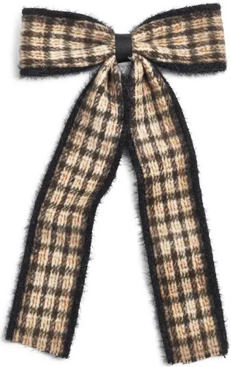 BP. Plaid Hair Bow Barrette | Nordstrom | Nordstrom