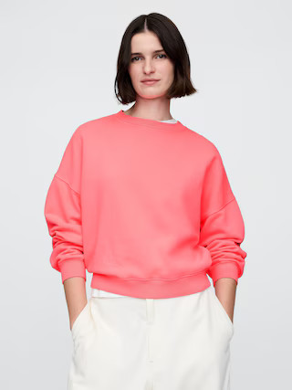 VintageSoft Wedge Crewneck Sweatshirt | Gap (US)