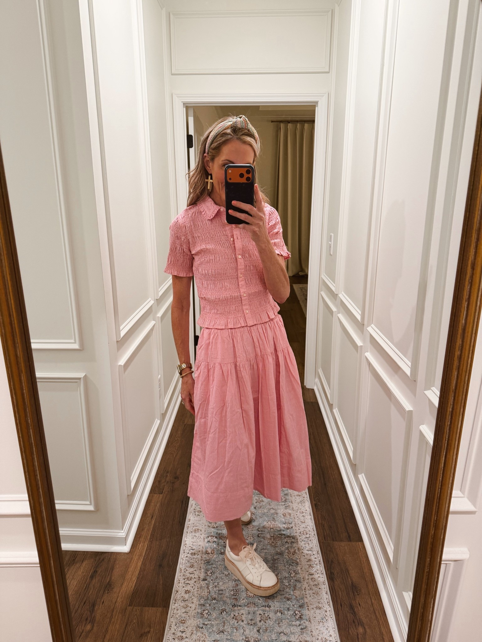 It’s time to add a little texture and interest to your look… Is $24 free assembly Mock button front shirt makes quite a statement alone or paired with the Mock waist $24 cotton mini skirt… These pieces look great together or on their own. Wearing a size extra small in both  

#LTKgrwm #LTKootd #LTKmomlife