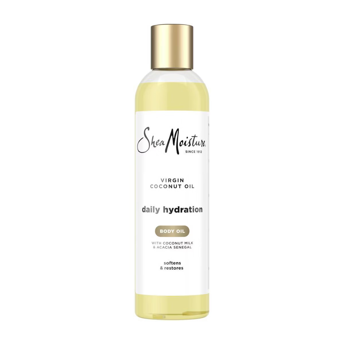 SheaMoisture Daily Hydration Coconut Body Oil - 8 fl oz | Target