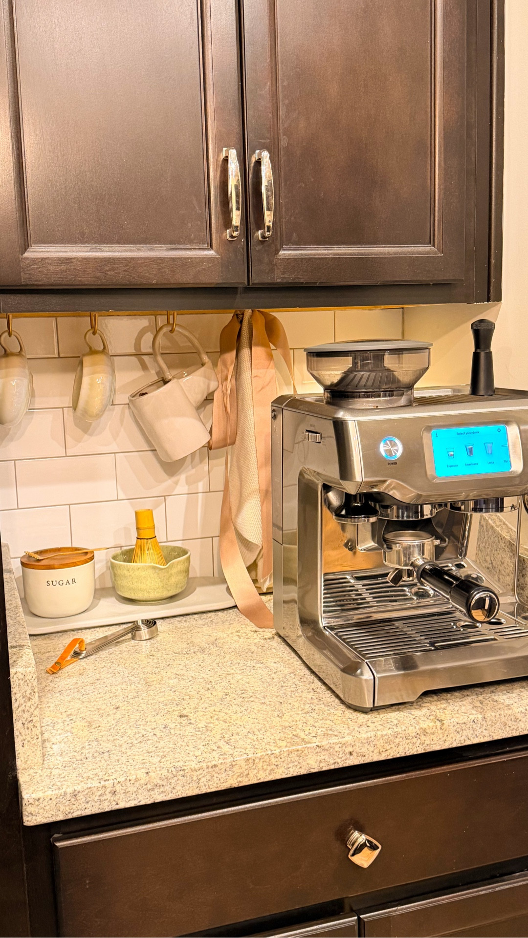 Coffee corner with cute cups and spoon holder

#LTKHome