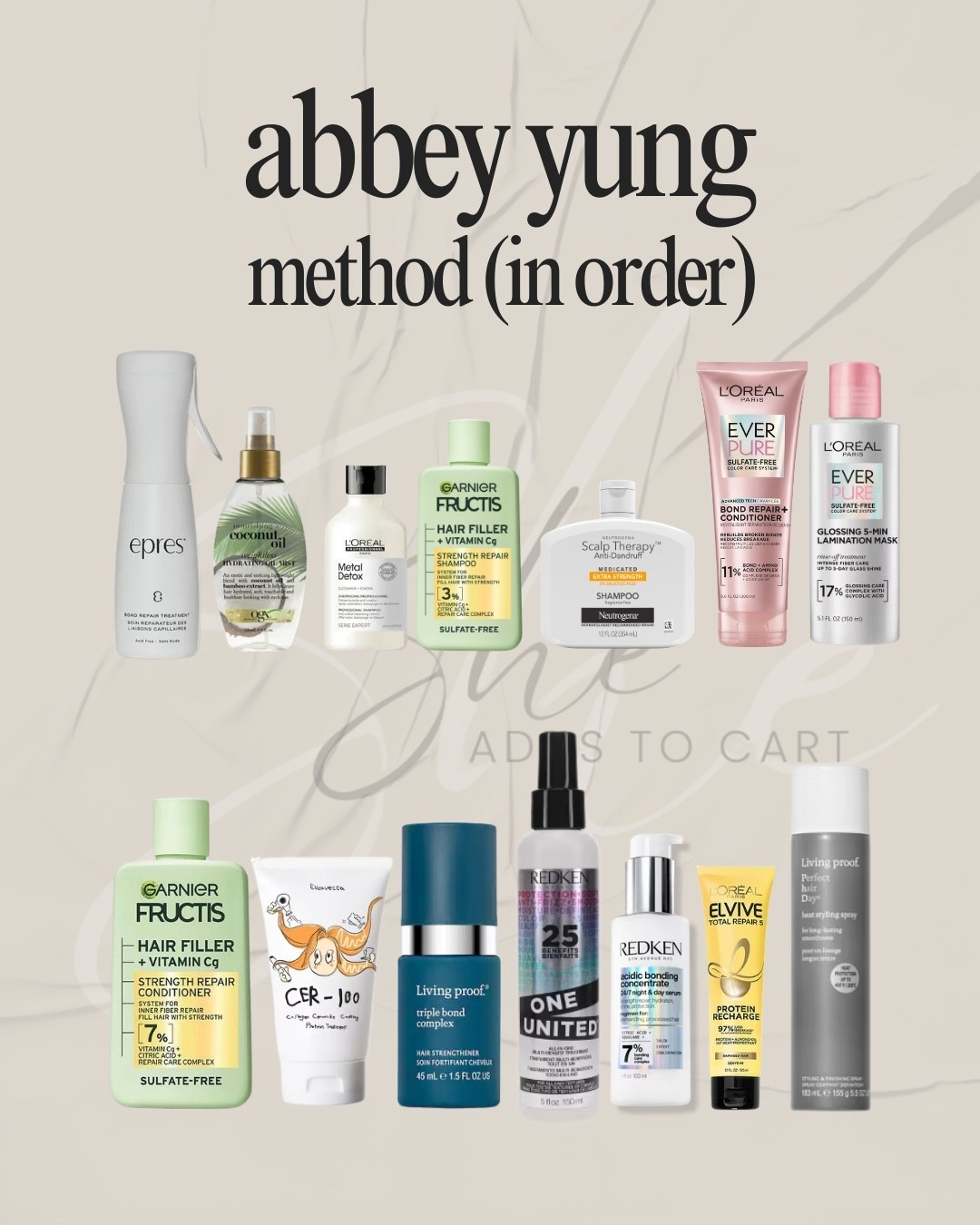 Use in this order! Check out her IG for more info 

#LTKselfcare #LTKBeauty